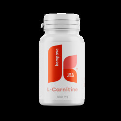 KOMPAVA L-karnitin 500mg/60kapslí