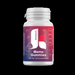 KOMPAVA Memo Gummies 180 mg / 60 cukríkov