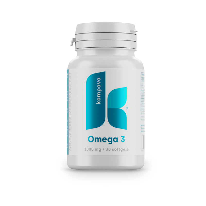 KOMPAVA Omega-3 1000 mg/30 kps