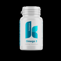 KOMPAVA Omega-3 1000 mg/30 kps