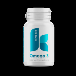 KOMPAVA Omega-3 mastné kyseliny 1000 mg 100 kapslí