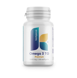 KOMPAVA Omega-3 TG premium 100 kapslí