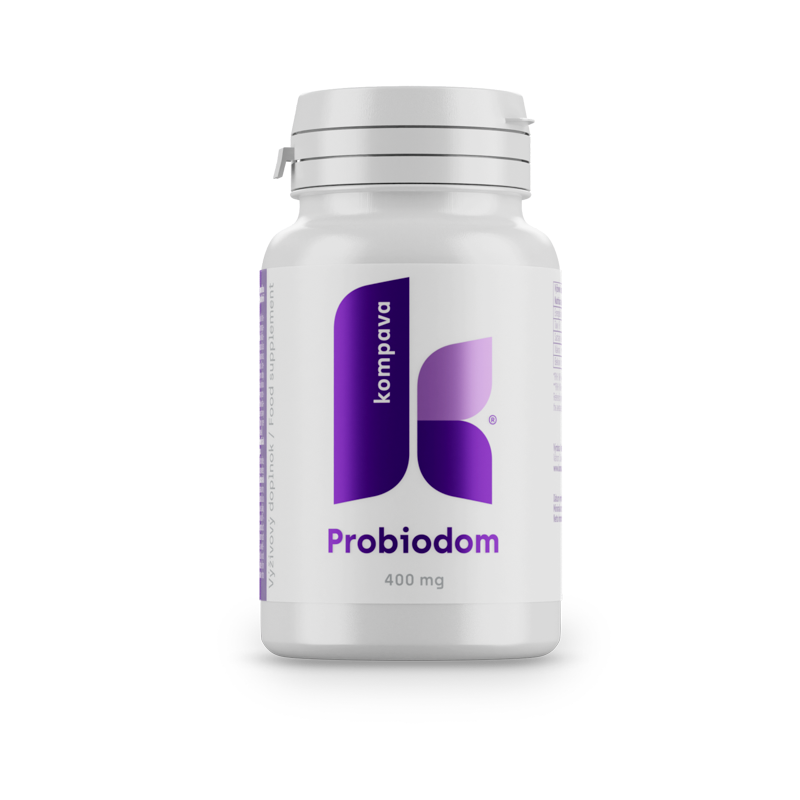 KOMPAVA Probiodom 400 mg 60 kapslí