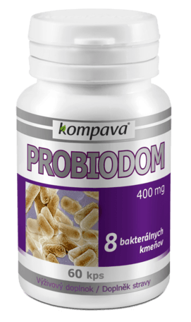 KOMPAVA Probiodom 400mg 60 kapslí 60 ks