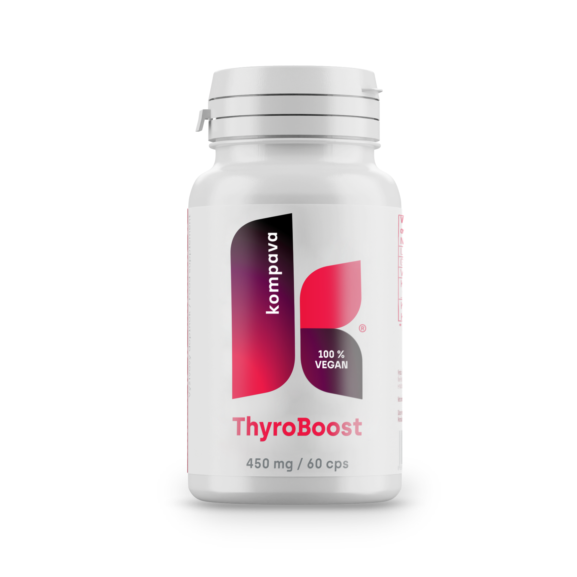 KOMPAVA ThyroBoost 450 mg/60 kps