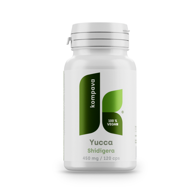 KOMPAVA Yucca Shidigera 450 mg/120 kapslí