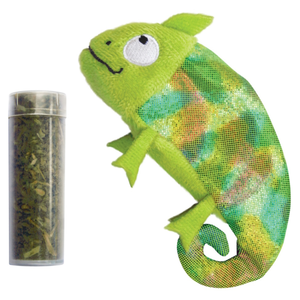 KONG Refillables Hračka pro kočky chameleon 1 kus