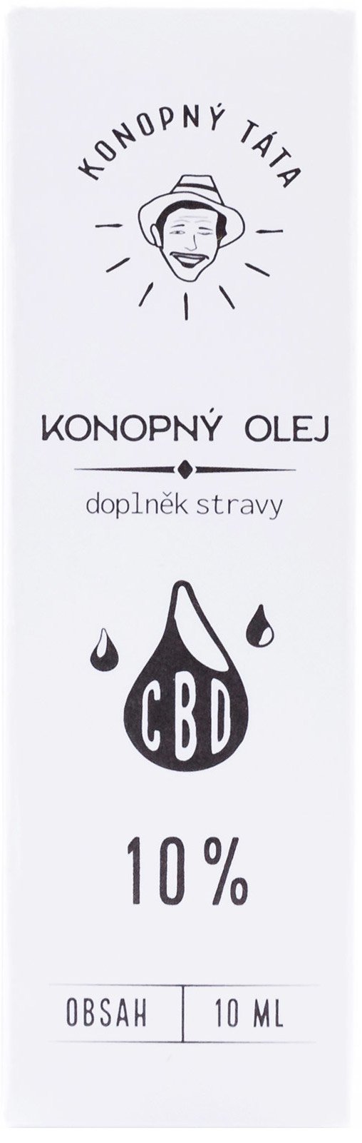KONOPNÝ TÁTA CBD Konopný olej 10% 10 ml