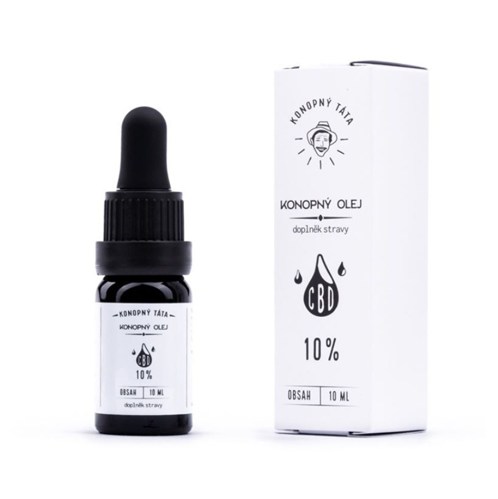 KONOPNÝ TÁTA CBD olej 10% 10 ml