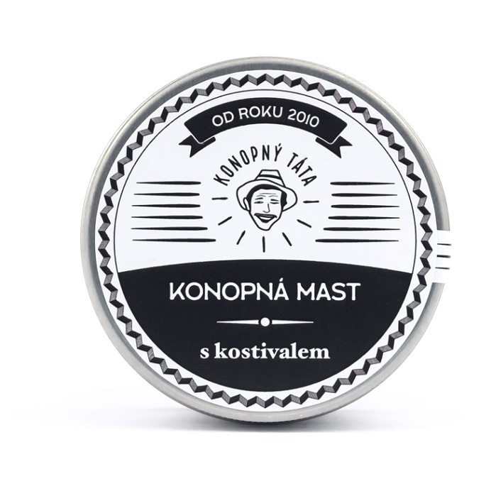 KONOPNÝ TÁTA Konopná mast s kostivalem 80 ml