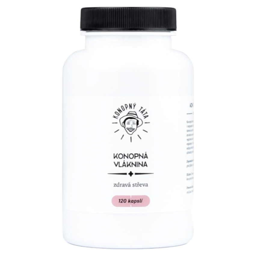 KONOPNÝ TÁTA Konopná vláknina 120 kapslí