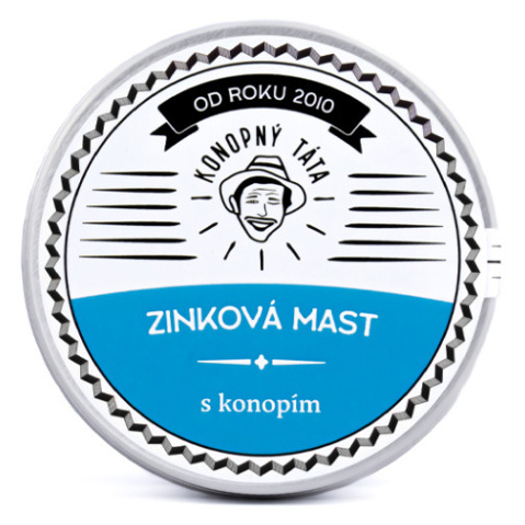 KONOPNÝ TÁTA Zinková mast s konopím 80 ml