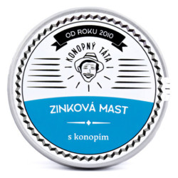 KONOPNÝ TÁTA Zinková mast s konopím 80 ml