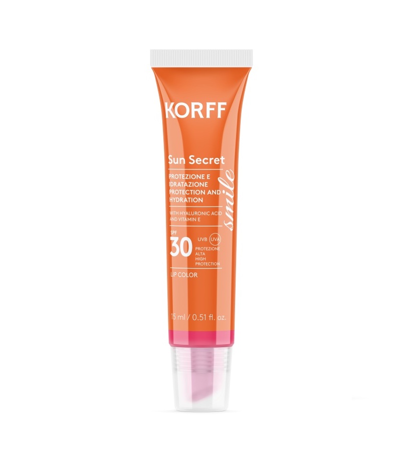 KORFF Sun Secret Krém na rty SPF30 15 ml