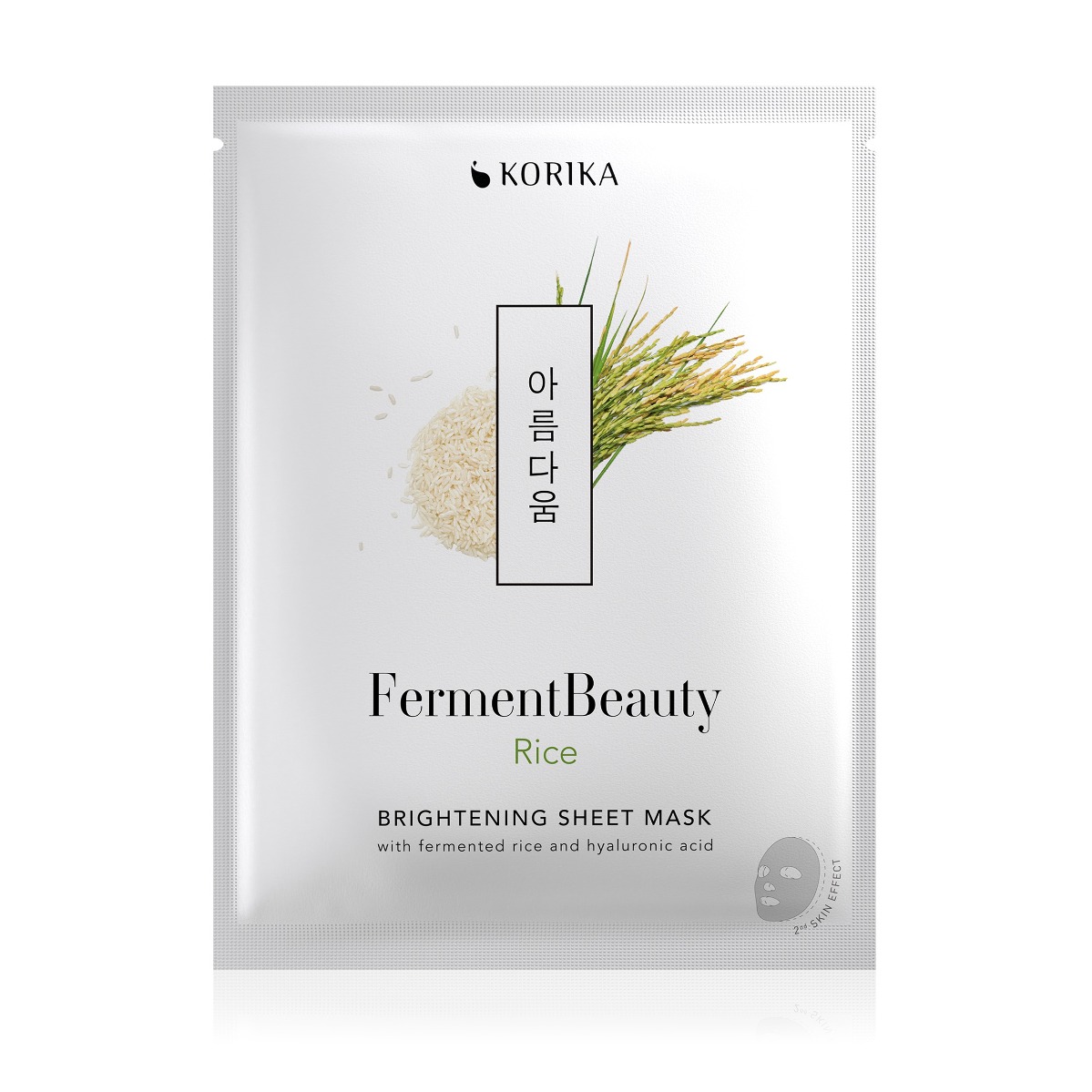 KORIKA FermentBeauty Rice rozjasňující sheet maska 20 g
