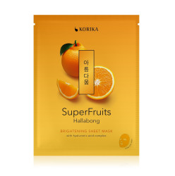 KORIKA SuperFruits Hallabong rozjasňující sheet maska 25 g