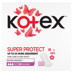 KOTEX Slipové vložky Normal+ Deo 56 kusů