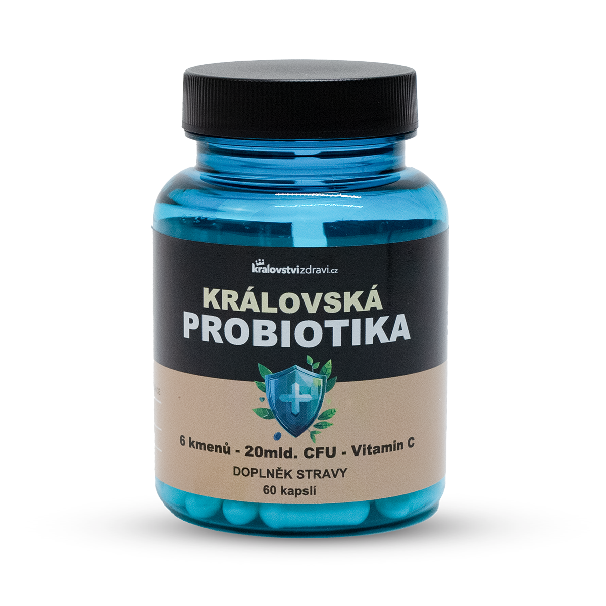 Království zdraví Královská Probiotika komplex laktobacilů a bifidobakterií, 60 kapslí