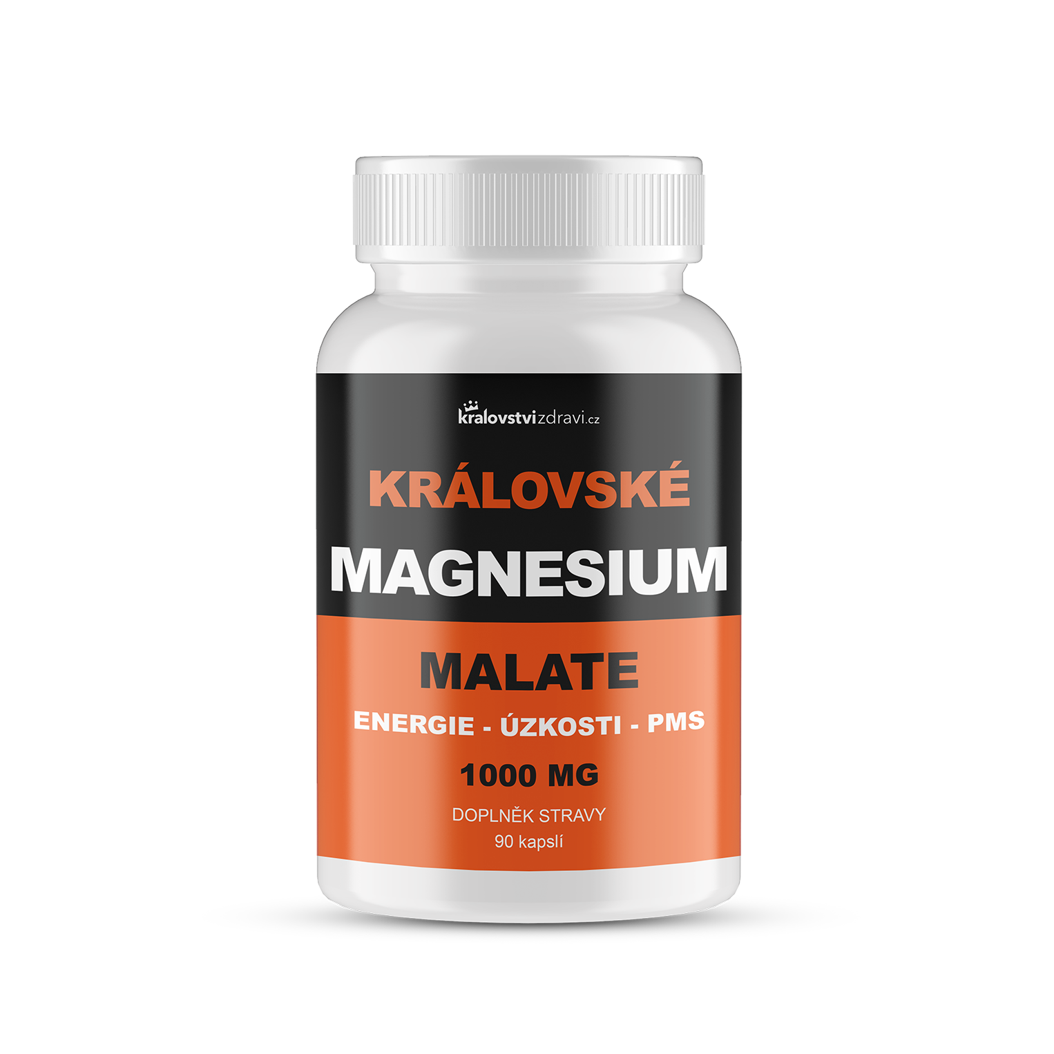 Království zdraví Královské Magnesium Malate 835 mg, 90 kapslí