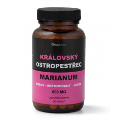 Království zdraví Královský Ostropestřec Marianum 500 mg, extrakt 80% Silymarinu, 90 kapslí
