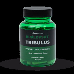 Království zdraví Královský Tribulus 90% Kotvičník 500 mg 4v1, 60 kapslí