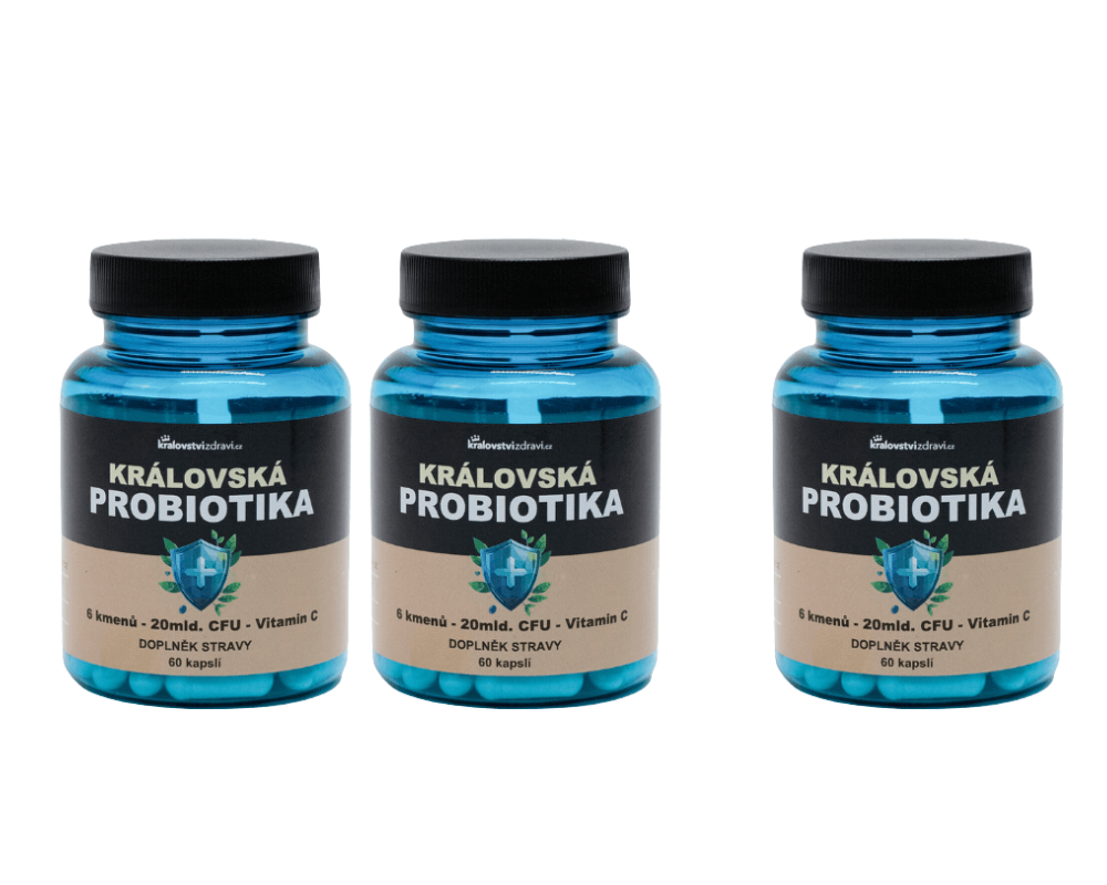 královstvízdraví 2+1 Královská Probiotika komplex laktobacilů a bifidobakterií