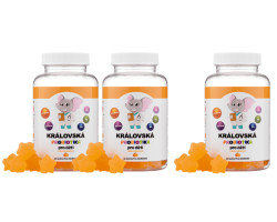 královstvízdraví 2+1 Královská Probiotika pro děti ve formě gumových bonbónů