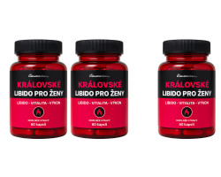 královstvízdraví 2+1 Královské Libido pro ženy, Maca + Ženšen