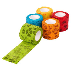 KRUUSE Fun-flex Care obinadlo 5 cm x 4,5 m mix barev 10 ks