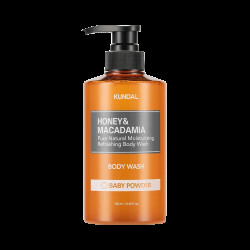 KUNDAL Honey&Macadamia Body Wash - sprchový gel s vůní pudru 500 ml