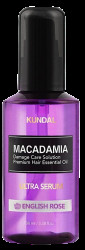 KUNDAL Macadamia Hair serum - regenerační vlasové sérum s růží 100 ml