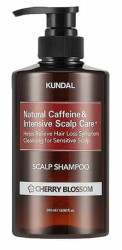 KUNDAL Natural Caffeine&Intensive Scalp care+ šampon proti vypadávání vlasů s kofeinem 500 ml