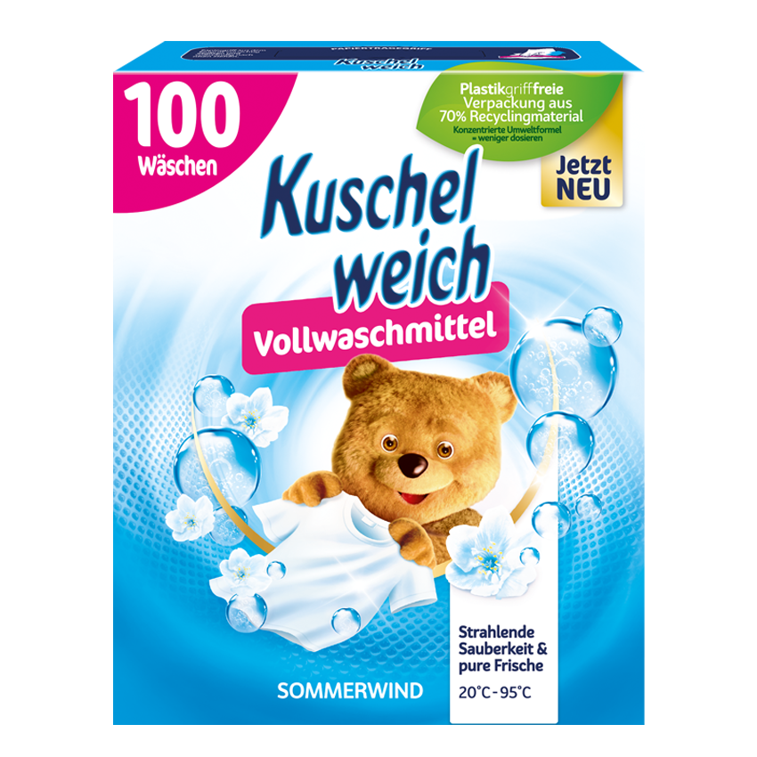 KUSCHELWEICH Prací prášek universal - Letní vánek 5 kg