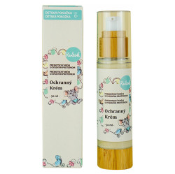 KVITOK Dětský ochranný krém – celotělový prebiotický krém s ovesným proteinem 50 ml