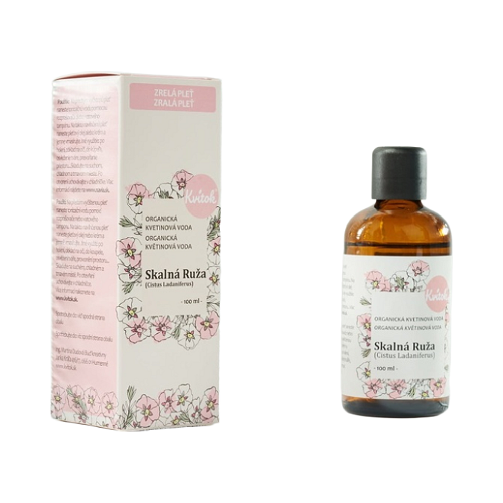 KVITOK Květinová voda cistus skalní růže 100 ml