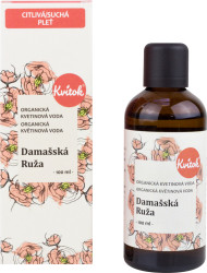 KVITOK Květová voda damašská růže 100 ml