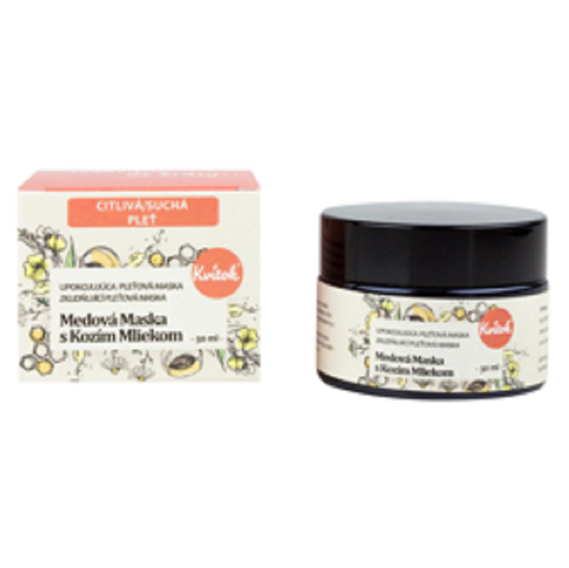 KVITOK Medová maska s kozím mlékem 30 ml