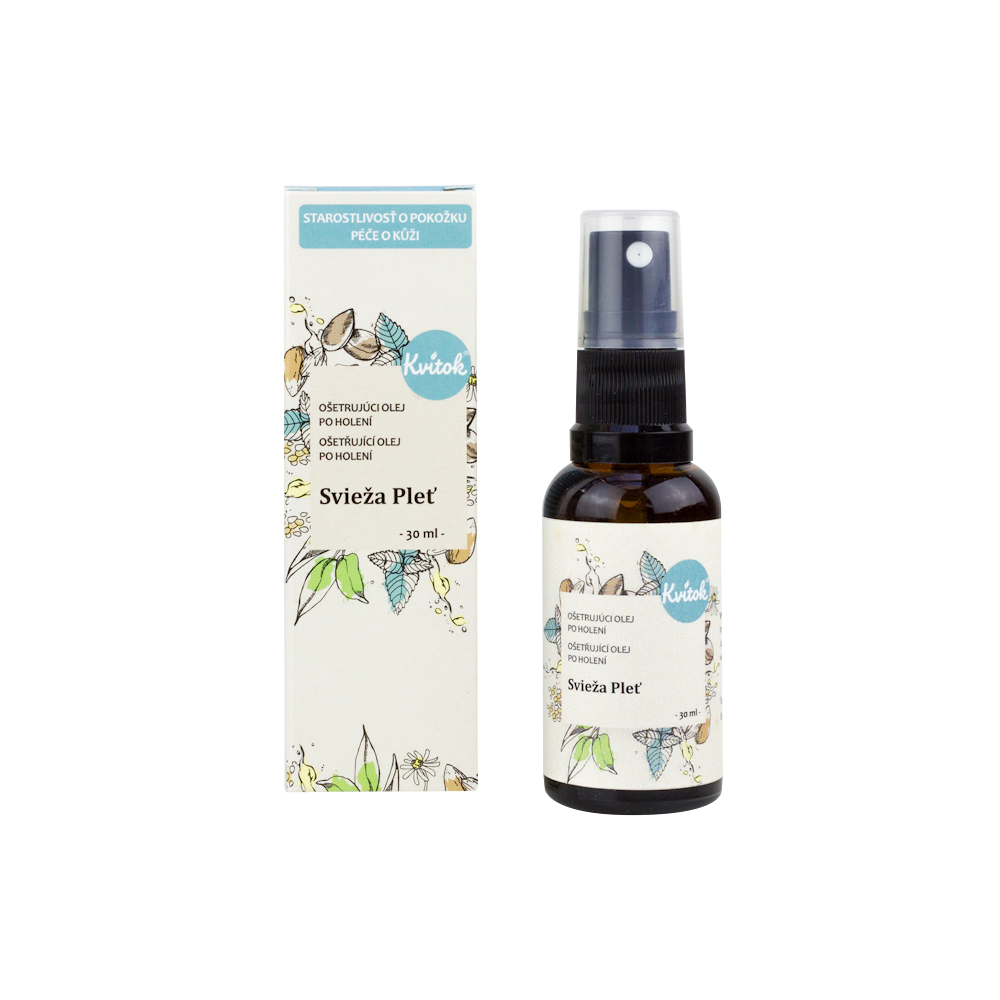 KVITOK Olej po holení Svěží pleť 30 ml