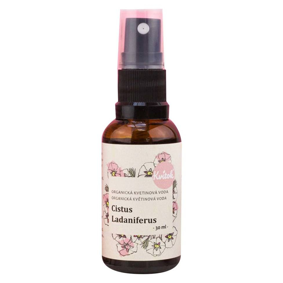 KVITOK  Organická květinová voda Skalní růže 30 ml