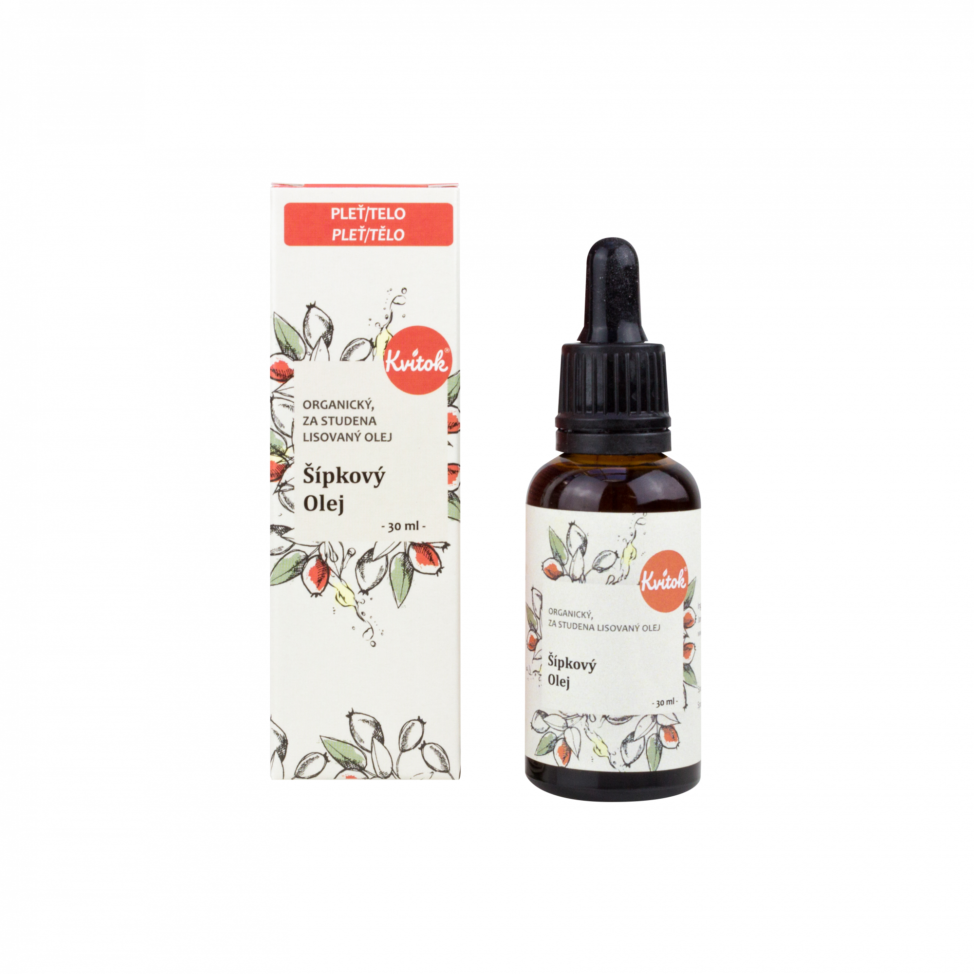 Kvitok Šípkový olej BIO (30 ml)