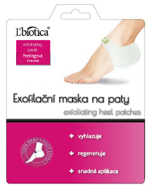 L'BIOTICA Exfolikační maska na paty