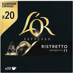 L´OR Nespresso ristretto kapsle 20 kusů