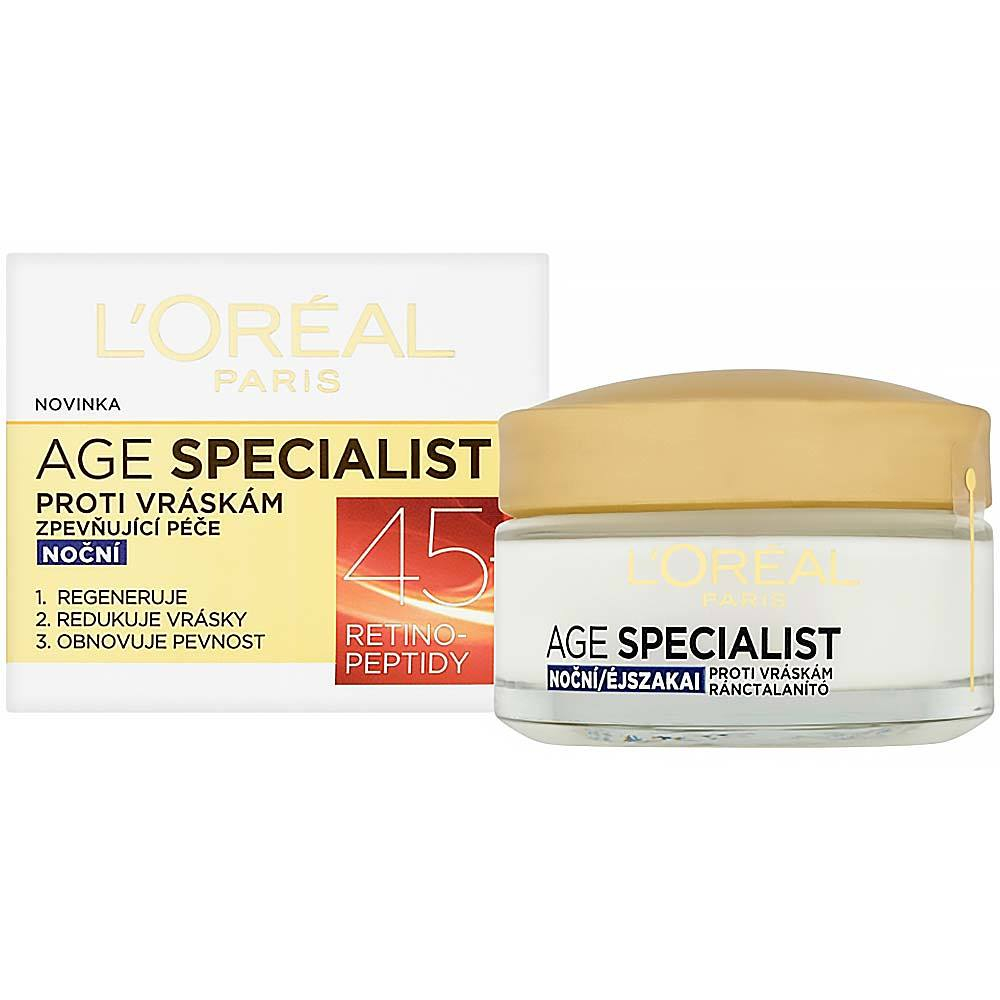 L´OREAL Age Specialist 45+ Noční krém 50 ml