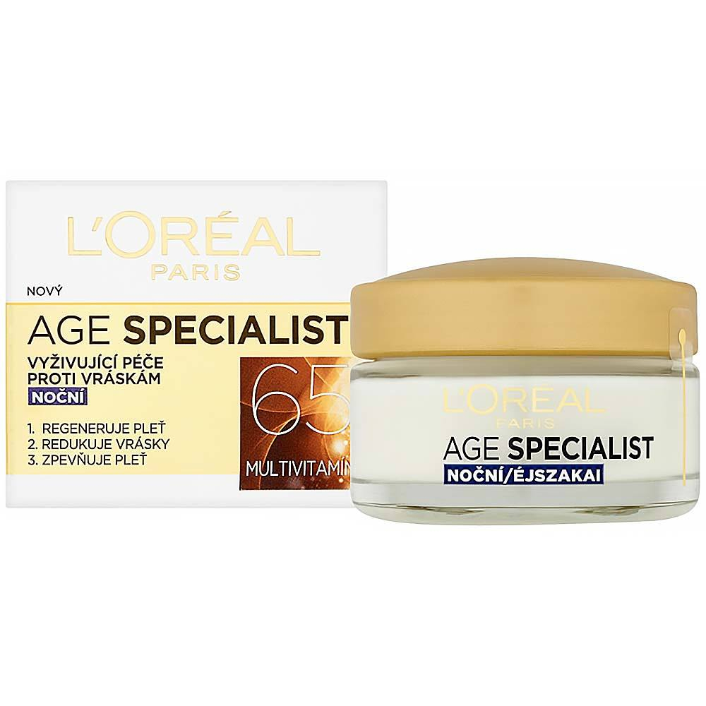 L´OREAL Age Specialist 65+ Noční krém 50 ml
