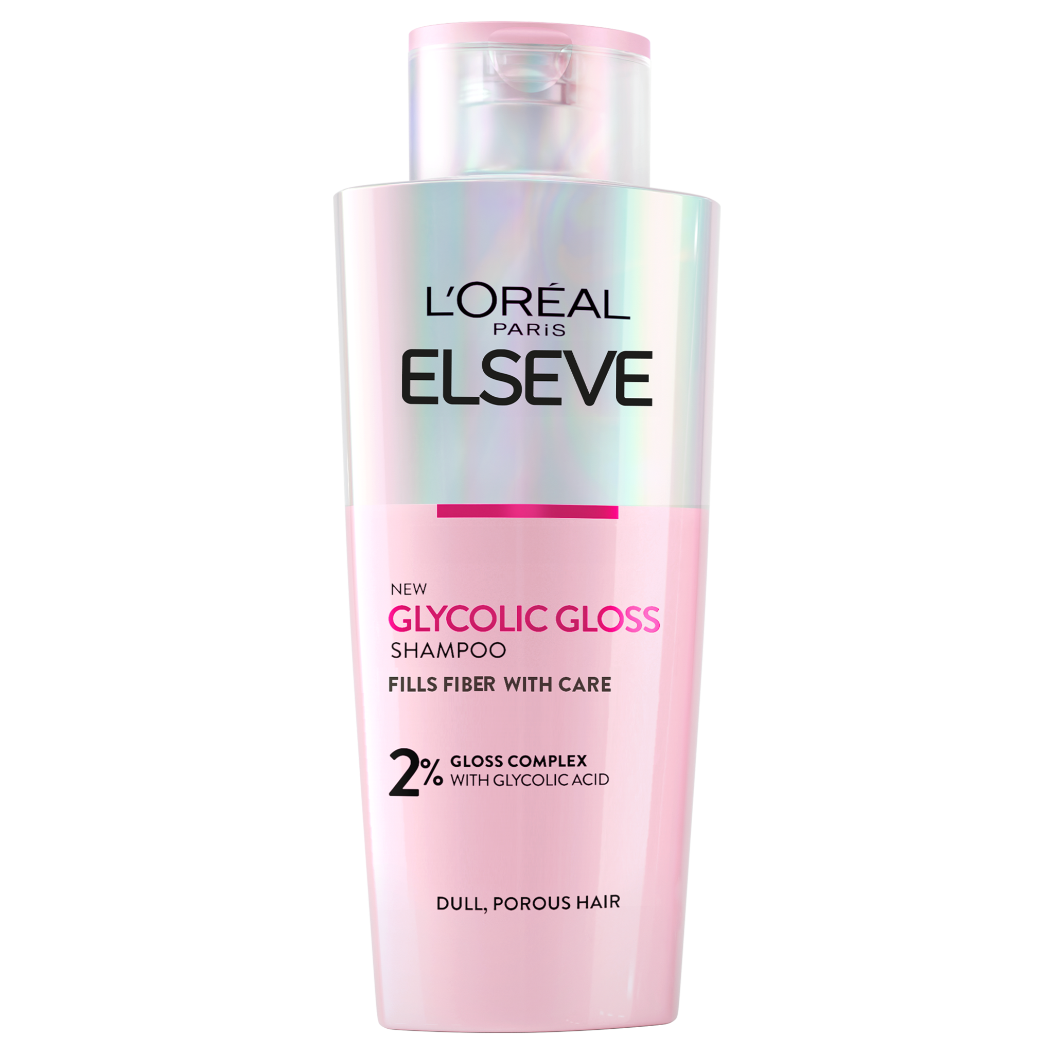 L'ORÉAL PARIS ELSEVE Glycolic Gloss šampon s kyselinou glykolovou, 200 ml