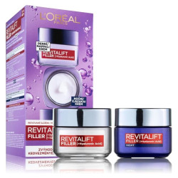 L´ORÉAL Paris Revitalift Filler Duopack Denní krém + noční krém 2 x 50 ml