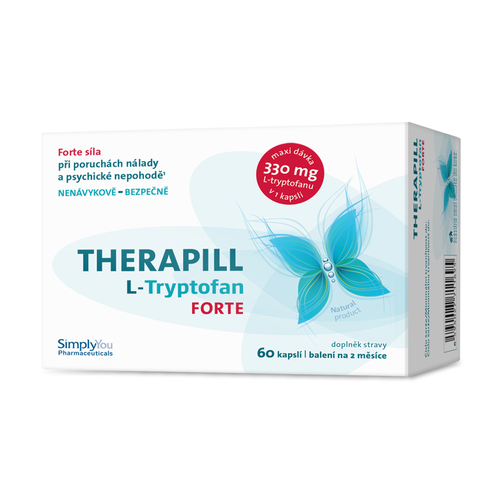 L-Tryptofan FORTE Therapill 60 kapslí