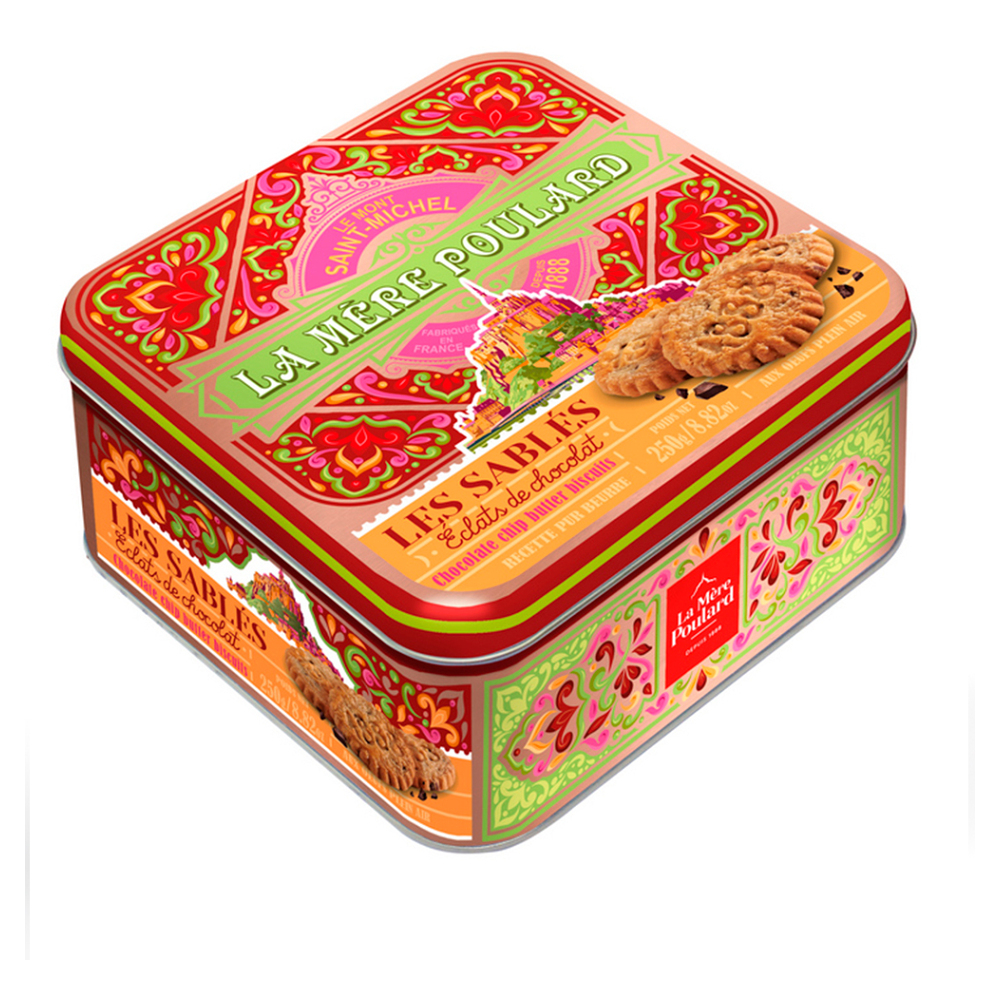 LA MÉRE POULARD Mythique chocolate butter biscuits sušenky 250 g