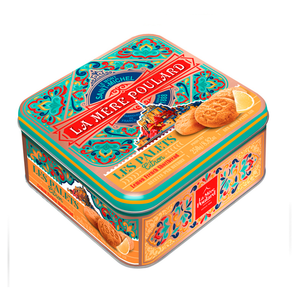 LA MÉRE POULARD Mythique lemon french shortbread sušenky 250 g