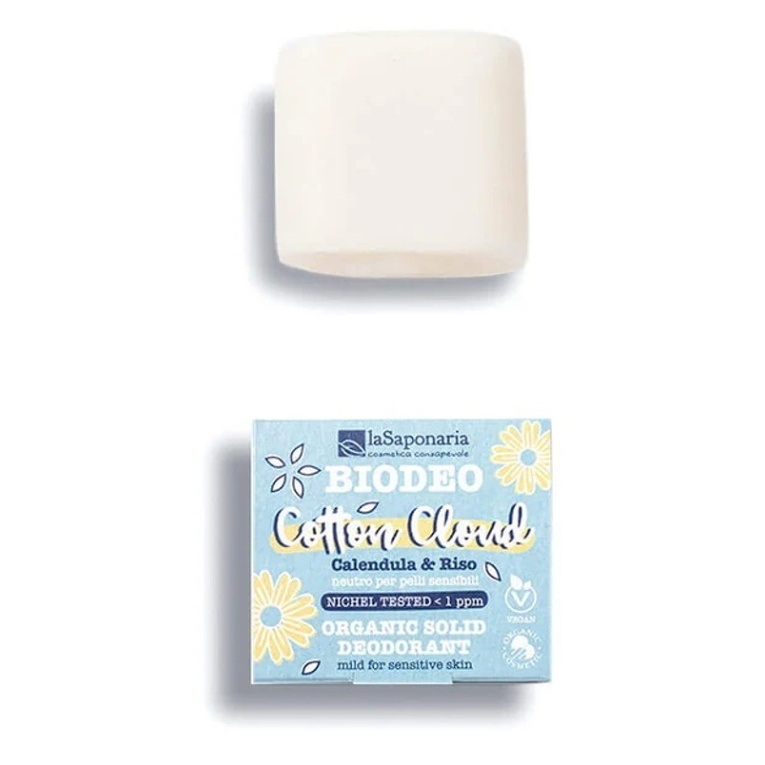 LA SAPONARIA Cotton Cloud Tuhý deodorant BIO 40 g